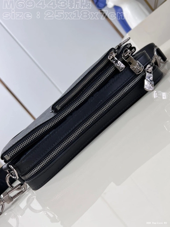 Aaa replica bags VUITTON MESSENGER TRIO LOUIS 0727
